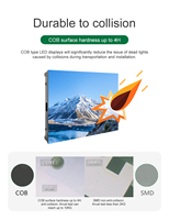 Pantalla LED COB P1.86 para Interiores, Fija, 640x480mm, 3840Hz, Disponible en Almacén de EE. UU., para Vestíbulo de Hotel