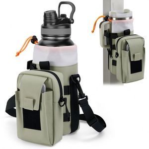 Magnetic <b>Gym</b> <b>Bag</b> Oxford Water Bottle <b>Bag</b> with Polyester Lining <b>Mini</b> Portable Crossbody <b>Bag</b> for Daily Outing Fitness <b>Gym</b> Holder - Product Image 6