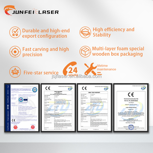 Macchina da taglio <span class=keywords><strong>laser</strong></span> <span class=keywords><strong>CO2</strong></span> OEM JUNFEI per pelle, vetro, legno, materiali non metallici, pietra, MDF, incisore <span class=keywords><strong>laser</strong></span> per diversi materiali, carta - Product Image 4