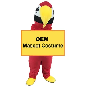Custom Sample Adult Size Animal Bird Design Parrot Mascot Costume