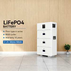 Batterie solaire domestique empilable 10KWh-32KWh 48V LiFePO4 avec écran tactile et BMS intelligent pour utilisation hors réseau/sur réseau - Product Image 3