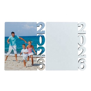 Cadre photo personnalisable par sublimation pour Noël 2026 – Modèle vierge à personnaliser - Product Image 4