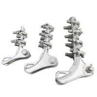 Pince de suspension NLL NLD galvanisée à chaud pour ligne de transmission aérienne, pince d'ancrage de terminaison, accessoires de quincaillerie pour poteaux électriques