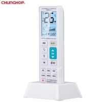Chunghop ir controlador 2 en 1 universal a/c remoto sensor de movimiento inteligente luz LED