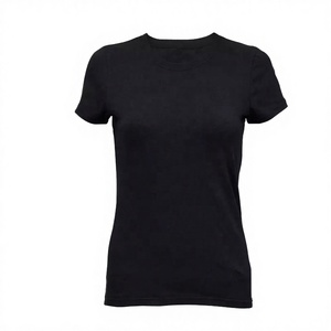 High Quality Women's Casual Streetwear Short Sleeve Breathable Summer Jersey T-Shirt Fully Customizable Fashionable Wholesale - Product Image 3