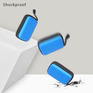 Custom PU <strong>Hard</strong> <strong>Disk</strong> Protective Case Waterproof EVA Pouch HDD Box Enclosure Portable SSD Storage <strong>Bag</strong> with Power Bank Feature - Product Image 3