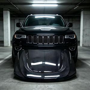 ฝากระโปรงเครื่องยนต์คาร์บอนไฟเบอร์แห้ง น้ำหนักเบา สำหรับรถ SUV สปอร์ต ทนทานต่อรังสียูวี เงางาม สำหรับรถแข่ง SUV - Product Image 1