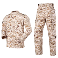 Uniforme Tactique ACU Respirant Équipement de Sécurité Polyester Coton Bleu Marine Treillis Camouflage Woodland Ripstop