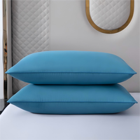 Oreillers en polyester Hilton à ligne simple, 1000g, vente en gros, pour hôtels et maisons