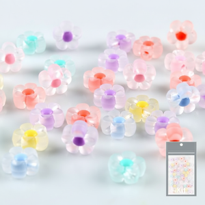 2300 fiore pastello per adolescenti opaco-piccolo assortimento di perle n. 8 - Product Image 1