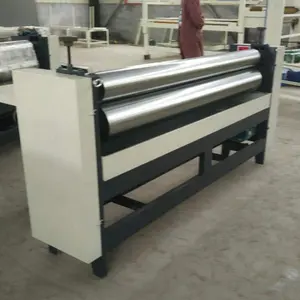 Corrugated Carton Box Cardboard Sheet Pasting Making Gluing Machine With Hebei Cangzhou