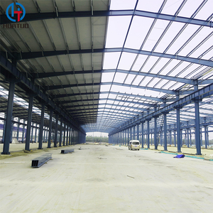 อาคารโครงสร้างเหล็กพร้อมประตูโค้งอาคารเหล็กโครงเหล็ก<span class=keywords><strong>บ้าน</strong></span>แบบโครงอ่อน - Product Image 3