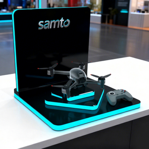 Suportes Personalizados para Exibição de UAVs, Exibição Digital de Veículos Aéreos Não Tripulados para Lojas de Varejo com Iluminação - Product Image 1