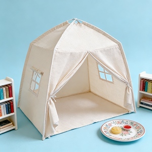 Tente de clinique vétérinaire pour jeux de rôle pour enfants, pour des jeux de soins aux animaux de compagnie et des activités amusantes en intérieur - Product Image 1