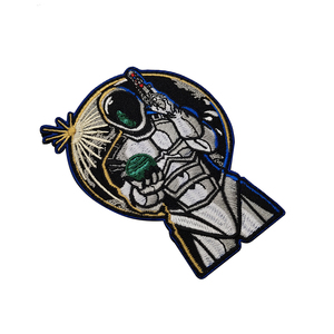 Biên Giới cuối cùng 100% thêu siêu nhân trong không gian Phi Hành Gia không gian vá thêu vải sticker cho túi hat DIY may - Product Image 4