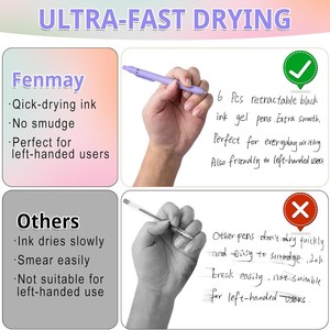 Morandi ปากกาสีแบบกดย้อนยุคปากกาสีกลางแบบข้ามพรมแดนปากกาแปรงสำหรับนักเรียนออฟฟิศยอดนิยม - Product Image 5