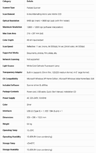 <span class=keywords><strong>Scanner</strong></span> professionnel haute définition V750pro A4 pour photos et films négatifs, haute vitesse, résolution 2000x2000 dpi, usage bureautique, USB 2.0 - Product Image 6