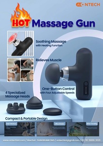 Nontech portatile Massage Gun potente corpo applicazione con eccezionale qualità e Design distintivo potente massaggio portatile - Product Image 6