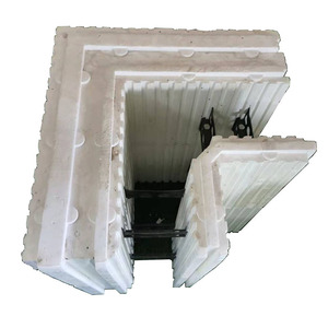 Blocs de coffrage en béton isolés EPS (système ICF) Épaisseur de type 35-Mur de bâtiment écologique à haute résistance thermique - Product Image 4