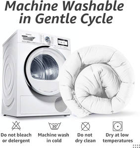 ผ้านวมไมโครไฟเบอร์แบบนุ่มพิเศษ ขนาดใหญ่ สำหรับโรงแรม พร้อมห่วงรัดมุม - Product Image 6