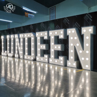 Lettres lumineuses personnalisées blanc froid pour la décoration de mariages, de fêtes et d'événements commerciaux