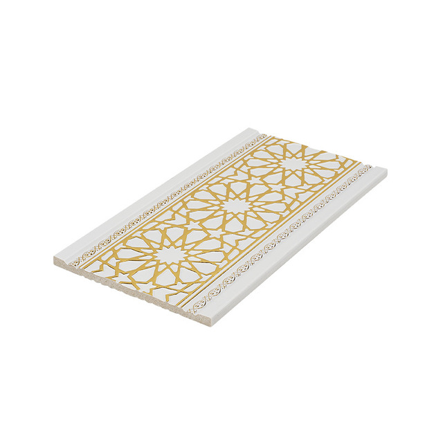 PS Decorative Moulding Polystyrene Crown Molding Lightweight Waterproof Wall Ceiling Trim for Interior Decoration