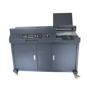 50A otomatik mükemmel termal ciltleme makinesi A4 boyutu sıcak eriyik ciltli kitap ciltleme makinesi