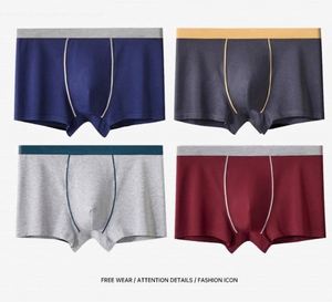 Calzoncillos Boxer de Spandex para Hombre, Corte Medio, Tejido de Seda Moderno, Ropa Interior Transpirable y Sostenible, en Caja - Product Image 2