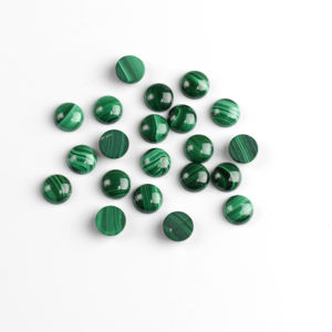 Cabochon di <span class=keywords><strong>Malachite</strong></span> Naturale Personalizzato, Gemma Rotonda Lavorata su Misura, Fornitore di Gemme e Produttore di <span class=keywords><strong>Malachite</strong></span> su Ordinazione - Product Image 2