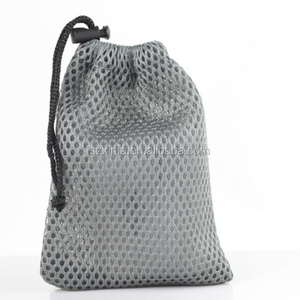 custom wholesale nylon toy storage laundry drawstring mesh bag