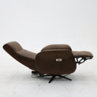 Geeksofa Modern Electric Medical Lift Riser Recliner Chair Elderly Quad Motor Power Headrest Lumbar Extensible Fabric