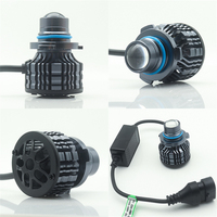 Luz Antiniebla Láser con Chip 3570 y Decodificación de 24W, Luz Blanca/Dorada/Lima, H7/9005/9006/H11, Faros LED de 12V