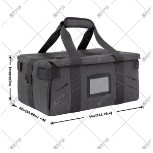 Sac d'équipement tactique d'extérieur Huiyin 44x22x9 pouces en tissu Oxford, sac de transport multifonctionnel pour équipement de tir - Product Image 1