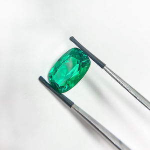 HOT SALE Hydrothermal Cushion Cut <strong>Emerald</strong> Lab Grown Gemstone Certified Factory Price For Rings Pendants Jewelry Wholesale - Product Image 4