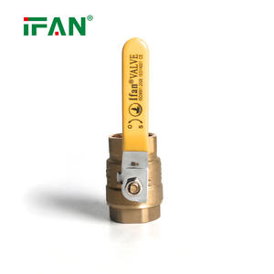 Katup Gas <span class=keywords><strong>LPG</strong></span> IFAN 1/2'' - 1'' Full Bore, Katup Bola Kuningan Ulir Jantan, Katup Gas Kuningan Dengan Sertifikat CE - Product Image 3
