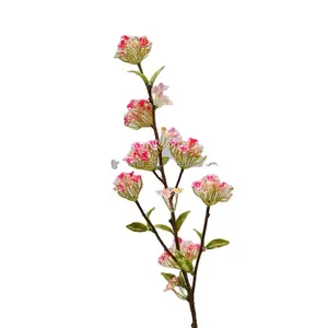 Fuyuan neues Produkt Rose rote Hortensie Schneeball Blume Plastik blumen Kalinka Stiel für Hochzeit Wohnkultur