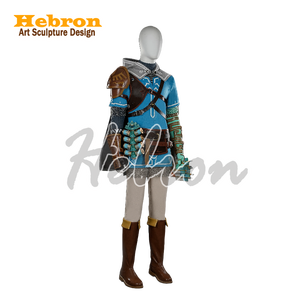 Conjunto completo personalizado de The Legend Of <span class=keywords><strong>Zelda</strong></span> <span class=keywords><strong>Link</strong></span>, colección personal, disfraz de personaje de videojuego, ropa para eventos y actuaciones - Product Image 2