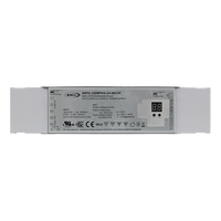 Driver LED Profesional 96W DALI DT8, Input 100-277VAC, Tegangan Konstan 24V, Push Dim untuk Kontrol Pencahayaan Pintar