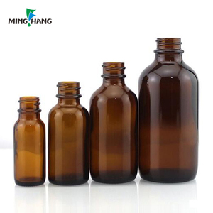 Refillable hổ phách Boston Vòng Glass Eye <span class=keywords><strong>Drop</strong></span> tóc dầu dropper chai 1oz 2oz <span class=keywords><strong>4oz</strong></span> 8oz hổ phách Glass tinh dầu chai - Product Image 6