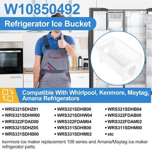 Mejore el cubo de hielo del refrigerador W10850492 <span class=keywords><strong>para</strong></span> las piezas de <span class=keywords><strong>repuesto</strong></span> del fabricante de hielo - Product Image 6