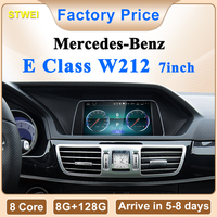 STWEI 2025 Nuevo Precio de Fábrica Reproductores Multimedia para Automóvil Android 14 de 7 Pulgadas para Mercedes Benz Clase E W212 Navegación GPS CarPlay AUTO