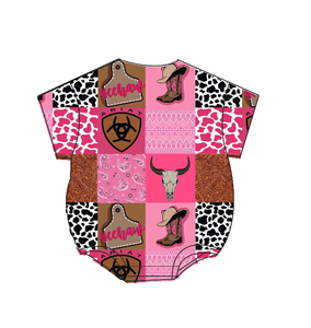 Benutzer definiertes Etikett Baby Sweatshirt Bubble Acid Washed Baby Stram pler Neugeborenen Ärmel Jumps uit - Product Image 1