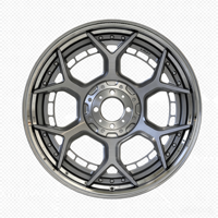 Rines de Aleación Forjados, Diseño de 5 Radios en Y, Estilo Malla y Disco, 17~22 Pulgadas, OEM, Repuesto para Modificación, Varios Modelos de Auto