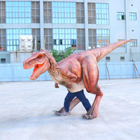 Costume de dinosaure T-Rex réaliste, véritable combinaison à vendre, Chuangying Zigong, jambe cachée, dinosaure mécanique pour adulte, robot dinosaure, dinosaurios