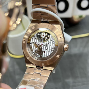 Reloj de Lujo para Hombre 2026, de Alta Gama, con Brazalete de Metal en Oro Rosa, Esfera Azul, Movimiento Automático Mecánico Tourbillon, Nuevo - Product Image 3