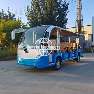 รถบัสไฟฟ้าสำหรับนักท่องเที่ยว 14 ที่นั่ง รุ่นขายดี ใช้แบตเตอรี่ตะกั่วกรด ความเร็ว 60 กม./ชม. เหมาะสำหรับการท่องเที่ยว พร้อมเบาะนั่งสบาย - Product Image 1