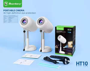 Nouveau projecteur intelligent HT10 2025 avec cardan, LED HD sans fil transfrontalier et support dissimulé pour projection à domicile et chambre - Product Image 1