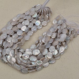 Bloques y Botones de Forma Ovalada y Rectangular de Agua Dulce Natural - Accesorios Semi-Acabados para DIY de Forma Barroca para Collares - Product Image 4