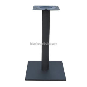 <span class=keywords><strong>Pieds</strong></span> de <span class=keywords><strong>table</strong></span> carrés noirs robustes - Vente en gros d'usine pour restaurants, cafés, pâtisseries - Product Image 1