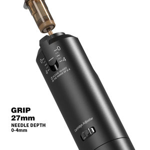 Máy phun xăm không dây OEM, pin 1200mAh, sạc lại được, động cơ không lõi, dùng cho trang điểm bán vĩnh viễn, PMU, SMP - Product Image 4